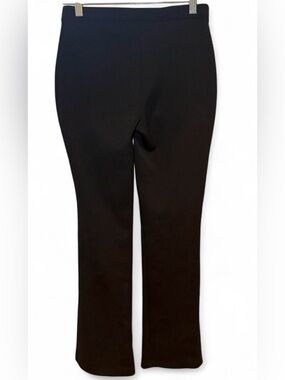 Vintage Express World Brand Black Thick Bootcut Flare Pants Stretch Y2K Casual S